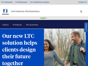 'nationwidefinancial.com' screenshot