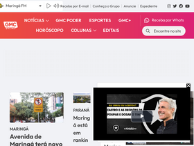 'gmconline.com.br' screenshot