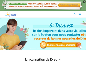 'luciolededieu.org' screenshot