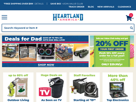 'heartlandamerica.com' screenshot