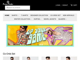 'primeporter.com' screenshot