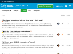 'choice.community' screenshot