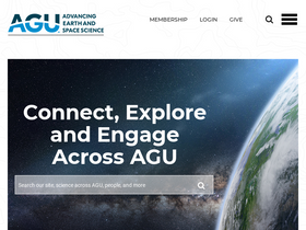 'cryosphere.agu.org' screenshot