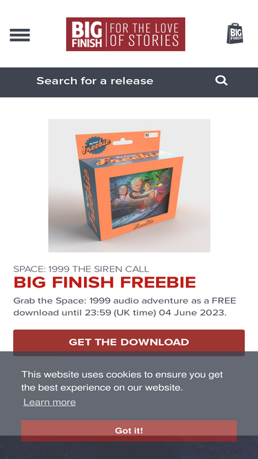 bigfinish.com