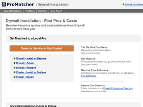 drywall.promatcher.com