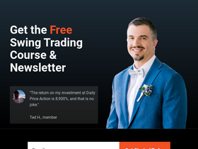 'dailypriceaction.com' screenshot