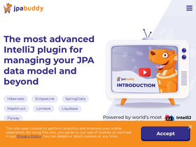 'jpa-buddy.com' screenshot