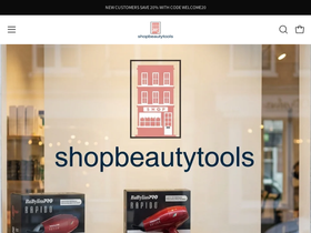 shopbeautytools.com homepage screenshot