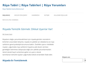 'ruyalar.net' screenshot