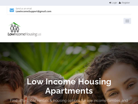 'lowincomehousing.us' screenshot