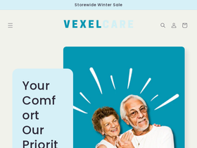 vexelcare.com homepage screenshot