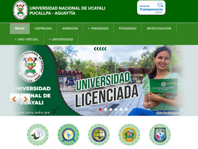 'unu.edu.pe' screenshot