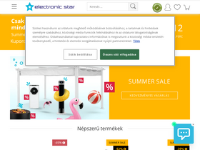 'electronic-star.hu' screenshot