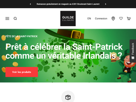ateliersdecuisine.com homepage screenshot