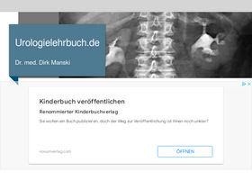 'urologielehrbuch.de' screenshot