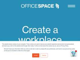 'officespacesoftware.com' screenshot