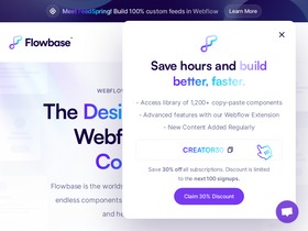 'flowbase.co' screenshot