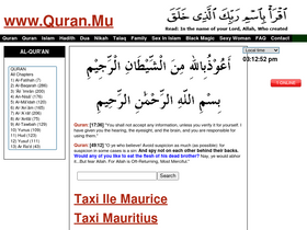 'quran.mu' screenshot