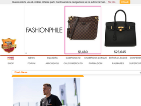 'romaforever.it' screenshot