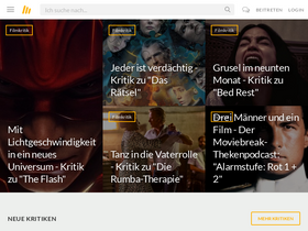 'moviebreak.de' screenshot