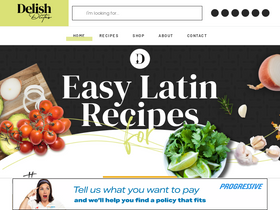'delishdlites.com' screenshot