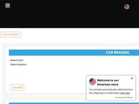 'diycarserviceparts.co.uk' screenshot