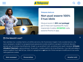 'telepass.com' screenshot