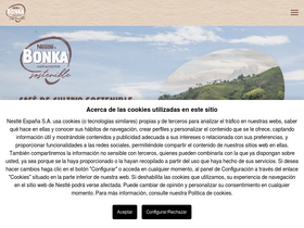'bonka.es' screenshot