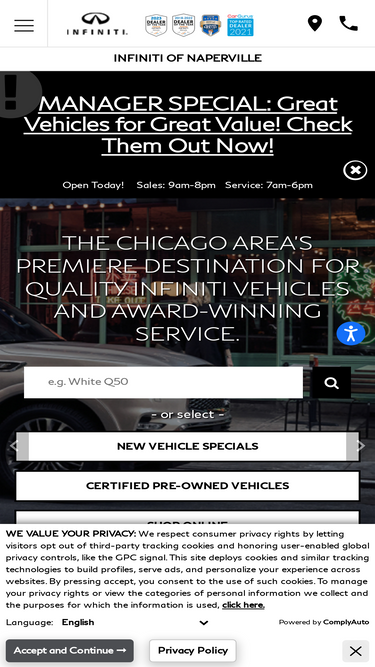infinitiofnaperville.com