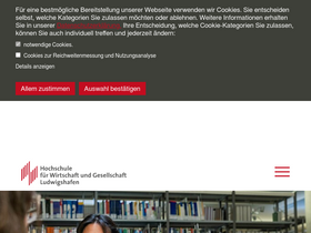 'hwg-lu.de' screenshot