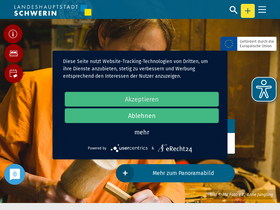 'schwerin.de' screenshot