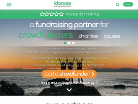 'idonate.ie' screenshot