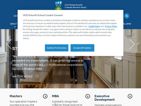 'smurfitschool.ie' screenshot