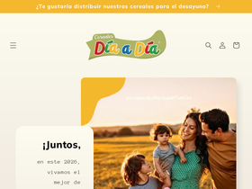 cerealesdiaadia.shop homepage screenshot