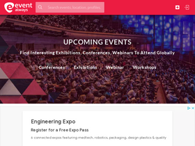 'eventalways.com' screenshot