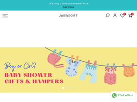 jabwegift.com homepage screenshot
