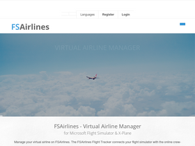 'fsairlines.net' screenshot