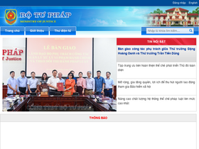 'tlthads.moj.gov.vn' screenshot