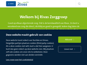 'rivas.nl' screenshot