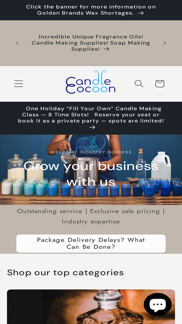 candlecocoon.com