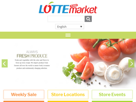 'lotteplaza.com' screenshot