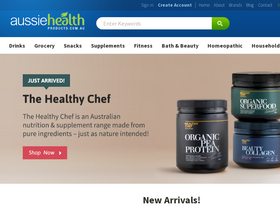 'aussiehealthproducts.com.au' screenshot