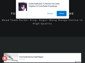 'tomb-raider-king.com' screenshot