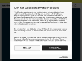 'teknikmagasinet.no' screenshot