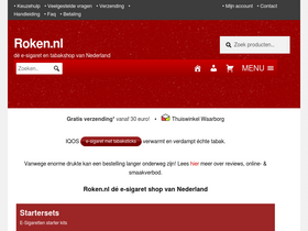 'roken.nl' screenshot