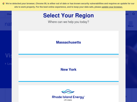 'nationalgridus.com' screenshot