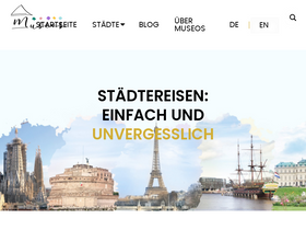 'museos.com' screenshot