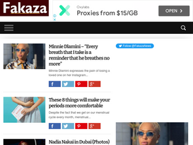 'fakazanews.com' screenshot