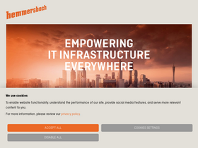 'hemmersbach.com' screenshot