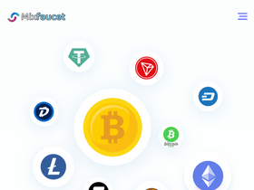 'mixfaucet.com' screenshot